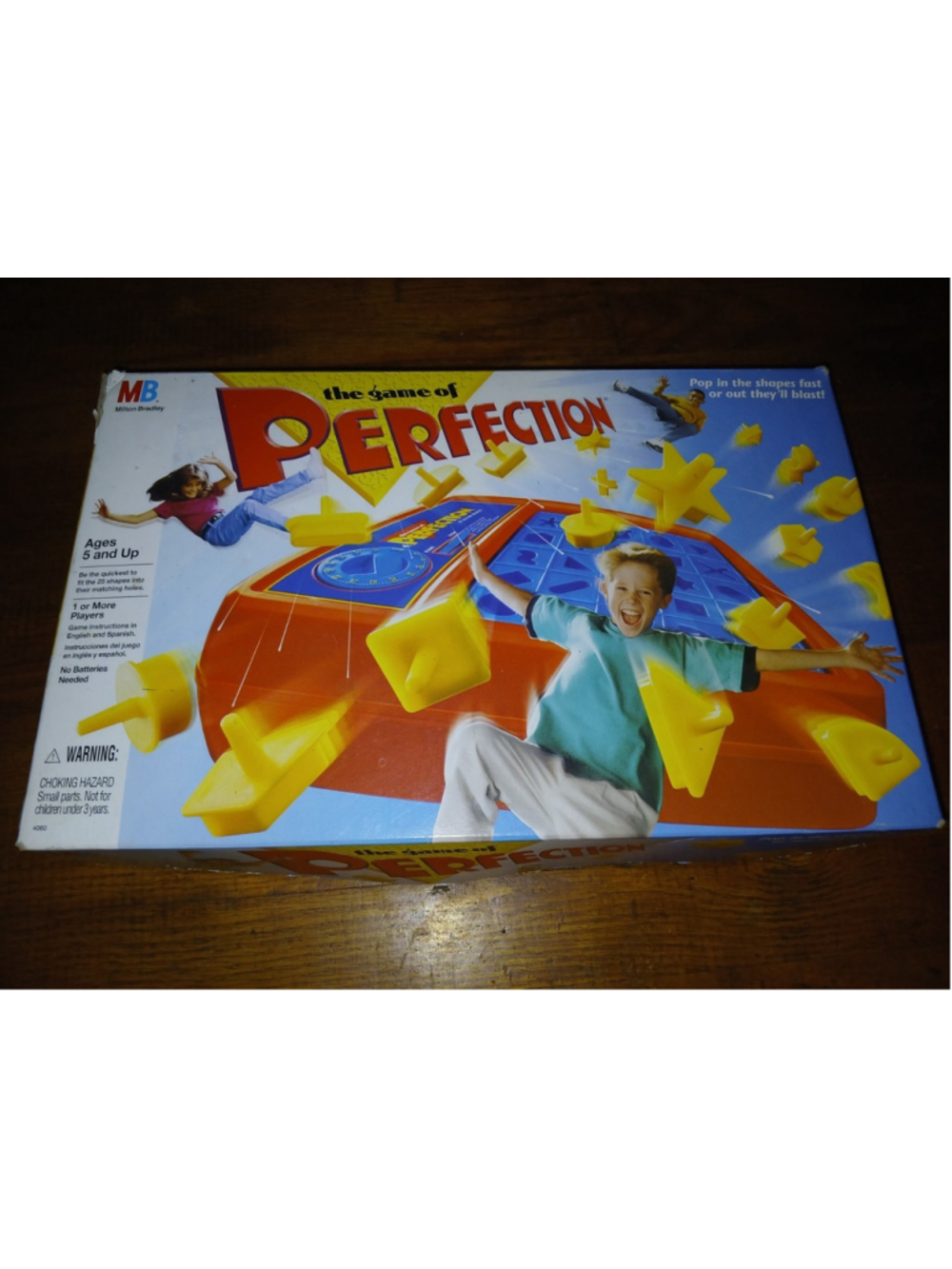 Perfection Game 1998 Milton Bradley Complete Working Vintage Board Game